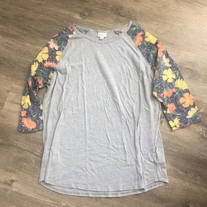 Lularoe Randy 3/4 Sleeved Top, 3XL
